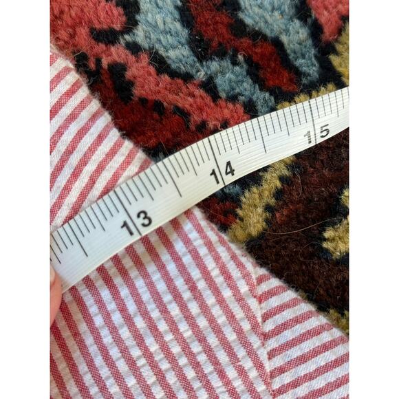 Rachel Comey Women's 6 Steady Seersucker red Pink White Dress Resort Holiday - Picture 11 of 11